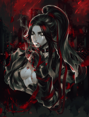 DEAD FLOWERS  - Art Print
