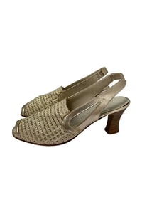 1970s Golden Sandals 