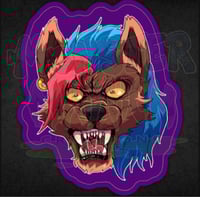 Image 3 of Vol.01 Character Icon Heads Stickers,Screaming