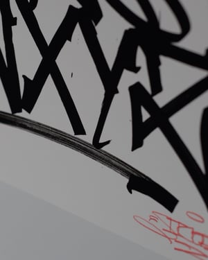 Image of CHISEL ALPHABET BLACK