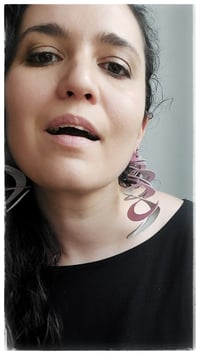 Image 6 of CURLS earrings - RosaSoft