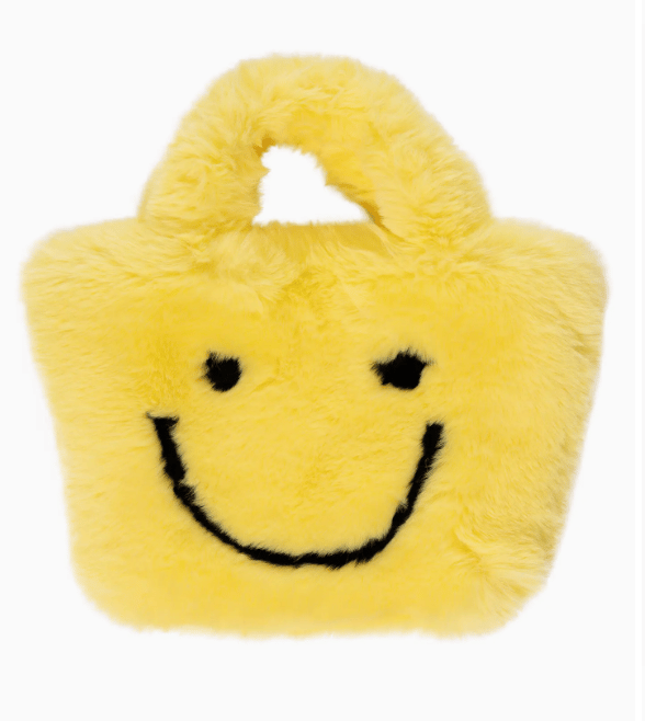 Image of Faux Fur Smiley Bags!