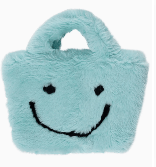 Image of Faux Fur Smiley Bags!