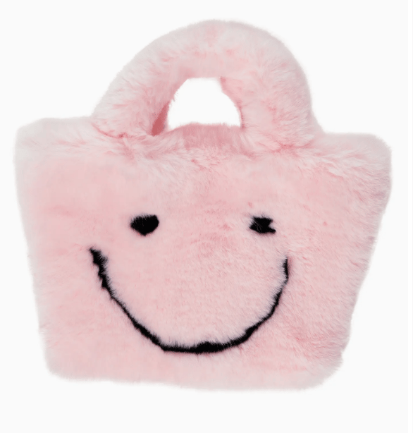 Image of Faux Fur Smiley Bags!