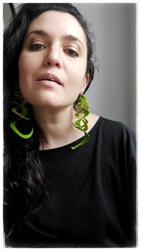 Image 7 of CURLS earrings - GialloErba