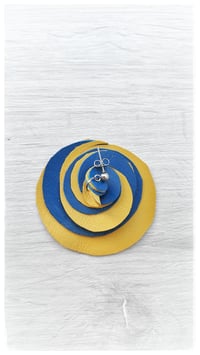 Image 3 of CURLS earrings - GialloBlu