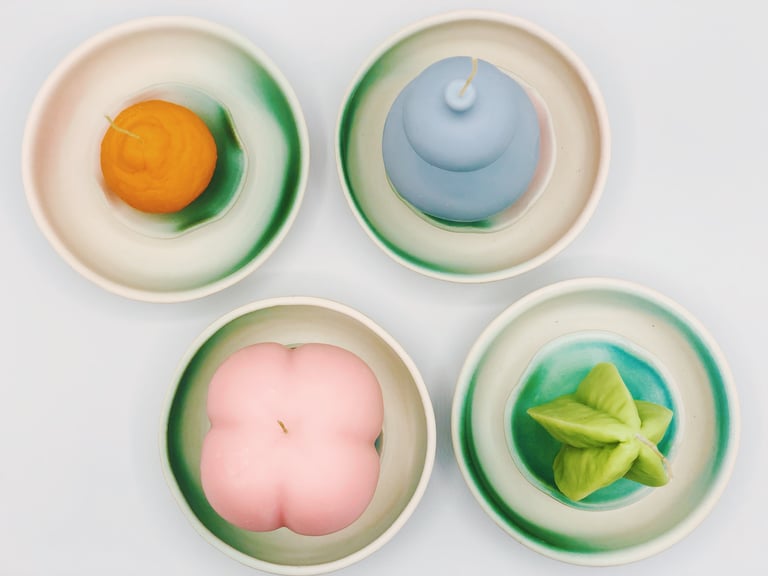 Fountain Candle Holders