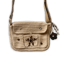 Image of beige spiral star messenger bag