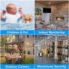 24/7 Surveillance: Indoor/Outdoor Mini Camera with Night Vision