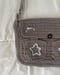 Image of grey star messenger bag