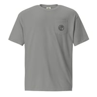 Image 4 of Corbin Pickard Branded Unisex garment-dyed pocket t-shirt