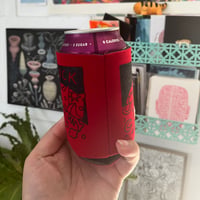 Image 5 of Cussing Cat in Bed Drink Cozy