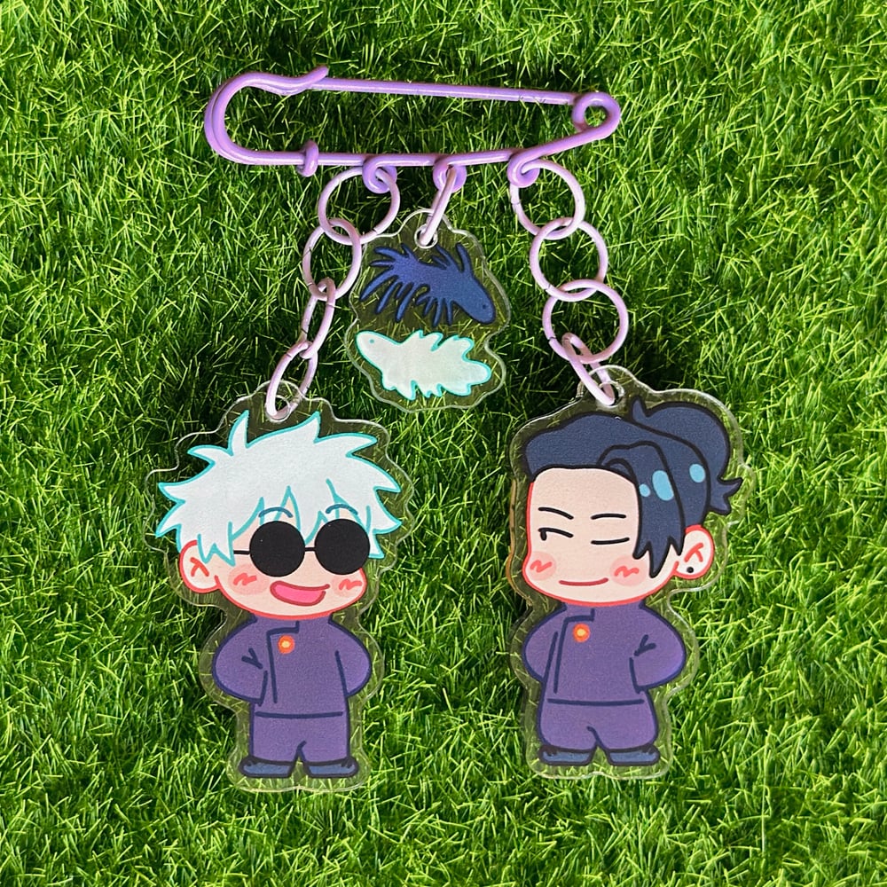 JJK SatoSugu Safety Pin Charm (PREORDER)