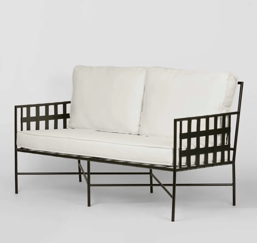 Image of Signature Iron Outdoor Sofa 