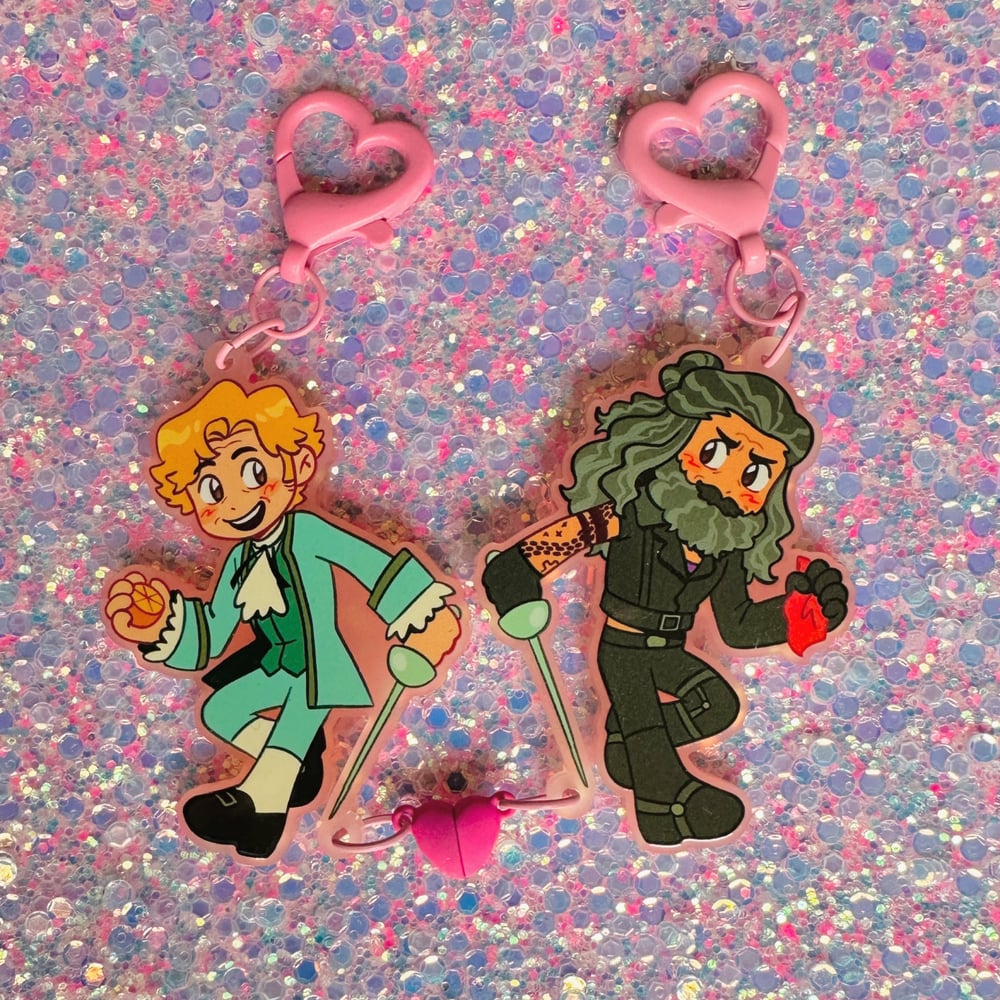 Magentic Heart Linking Charms (PREORDER)