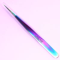 Straight tip tweezers 