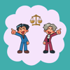 Phoenix and Edgeworth Safety Pin Charm (PRERODER)