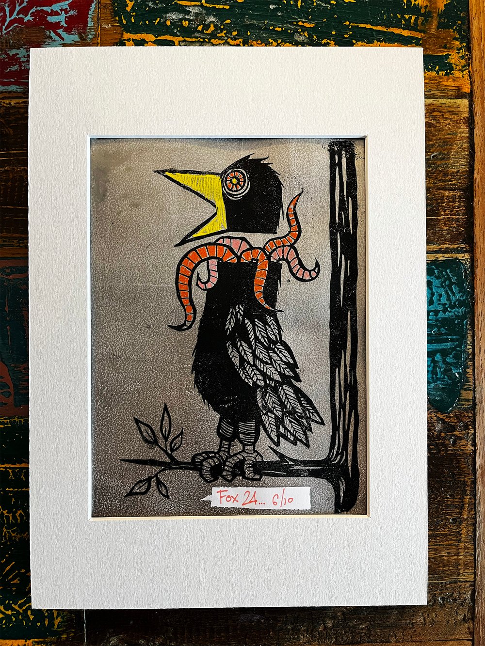 Image of Netherworld Crow 06 Gell Print