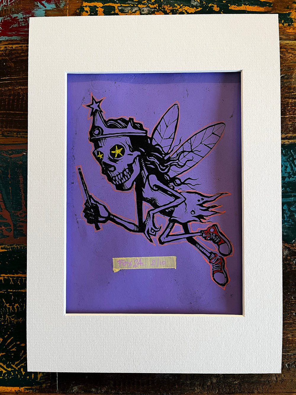 Image of Electric Fairy 02 Gell Print