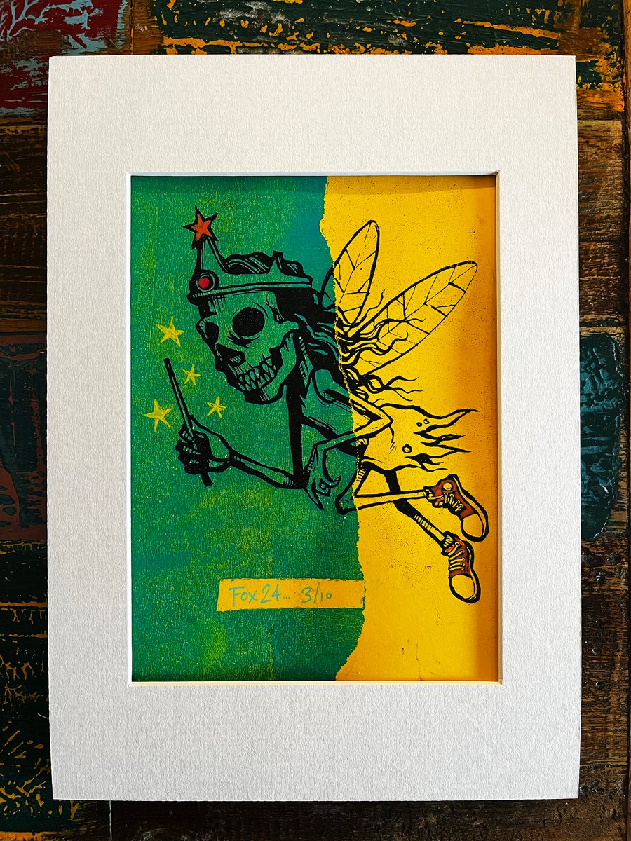 Image of Electric Fairy 03 Gell Print