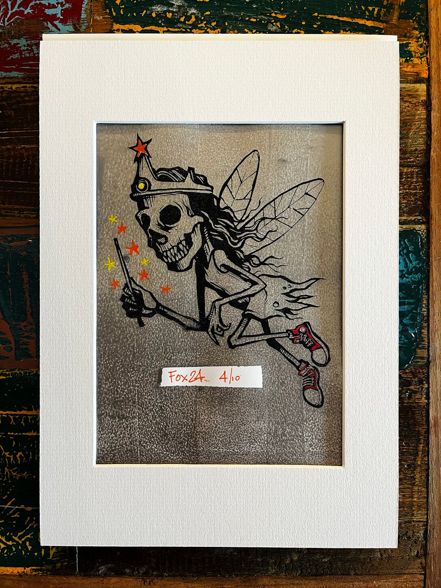 Image of Electric Fairy 04 Gell Print