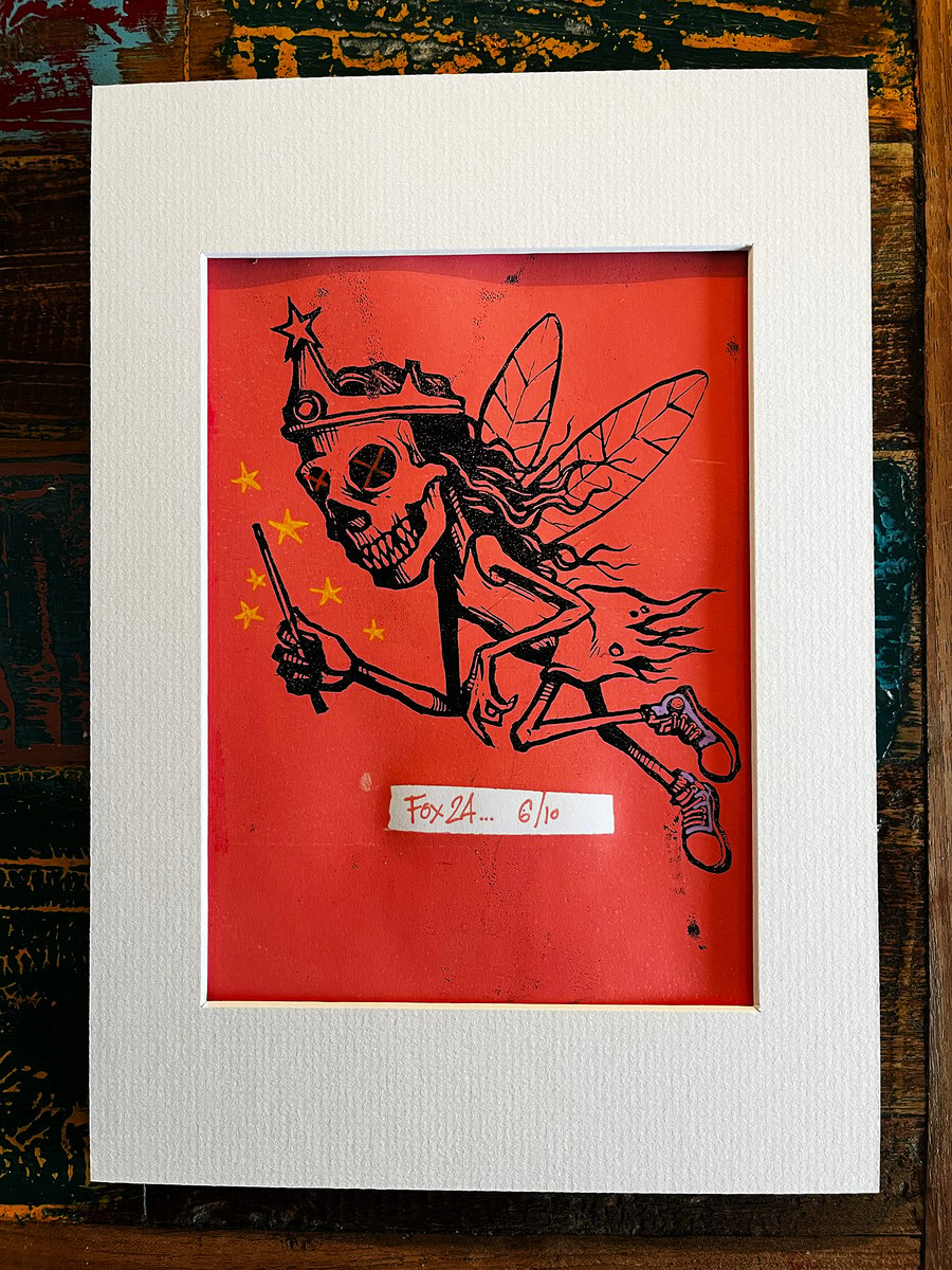 Image of Electric Fairy 06 Gell Print