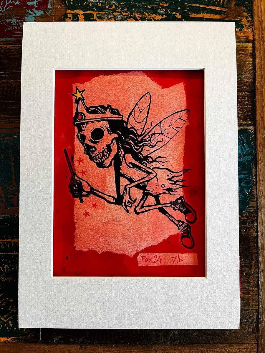 Image of Electric Fairy 07 Gell Print