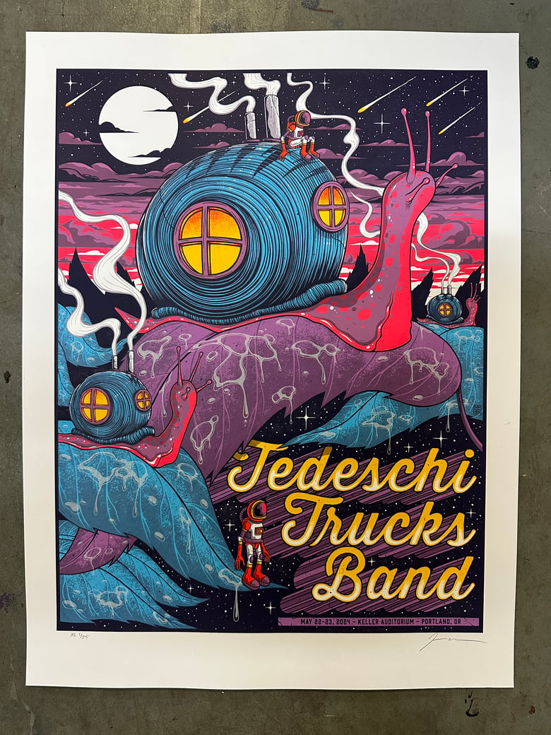 Image of Tedeschi Trucks Band - Keller Auditorium - May 22nd-May 23rd, 2024 - Artist Editions