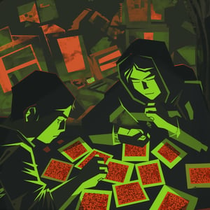 Image of 🎲 Le jeu Sabotages Memory + le livre Hacker Protester + le kit du saboteur + illustration signée