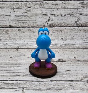 Blue Yoshi Amiibo