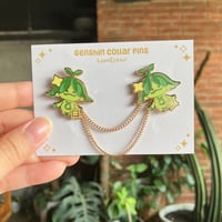 Aranara Enamel Collar Pins