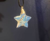 Image 3 of Opalite Star stone pendant