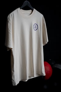 Image 3 of F#CK RUNNING RUNNING CLUB/ECRU FADED TEE