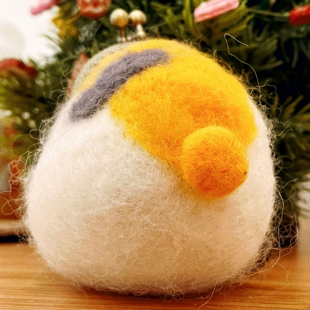 Image of Fat Cat FFXIV Felted Wallet