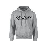 Image 1 of  EXCELLENCE HOODIE (Available in White, Black & Gray)-