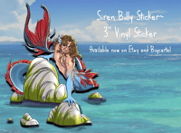 Image 2 of Siren Billy Sticker