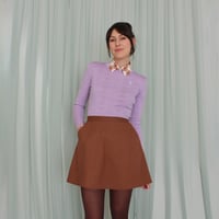 Image 1 of Marcia Skirt - Cocoa