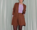 Marcia Skirt - Cocoa