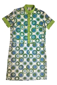 1970s Op Art Dress 