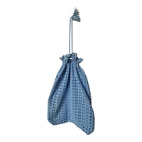 Pastel Blue Crochet Bag 