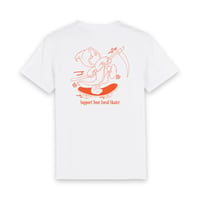 Image 2 of SUPPORT YOUR LOCAL SKATER T-SHIRT WHITE