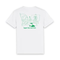 Image 2 of SUPPORT YOUR LOCAL ARTIST T-SHIRT WHITE