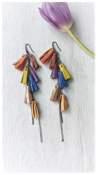 Image 5 of AFRODITE Cascata earrings - Contrasto
