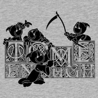 Image 2 of CELTIC KNOTS T-SHIRT GREY