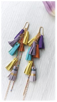 Image 4 of AFRODITE Cascata earrings - Arcobaleno