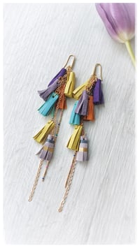 Image 3 of AFRODITE Cascata earrings - Arcobaleno