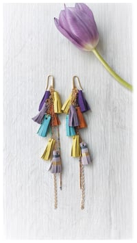 Image 1 of AFRODITE Cascata earrings - Arcobaleno