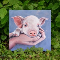 Image 1 of Friend, not food | Canvas (Leinwand)