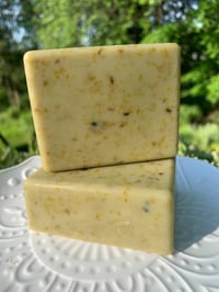 Image 2 of Aloe Vera & Calendula Flower Shaving Bar