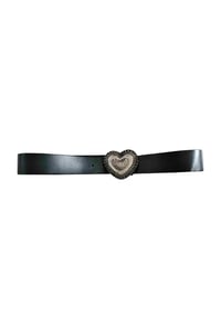 Leather Heart Belt 